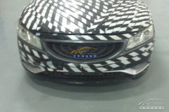 帝豪EC9测试谍照二度 或年内推出